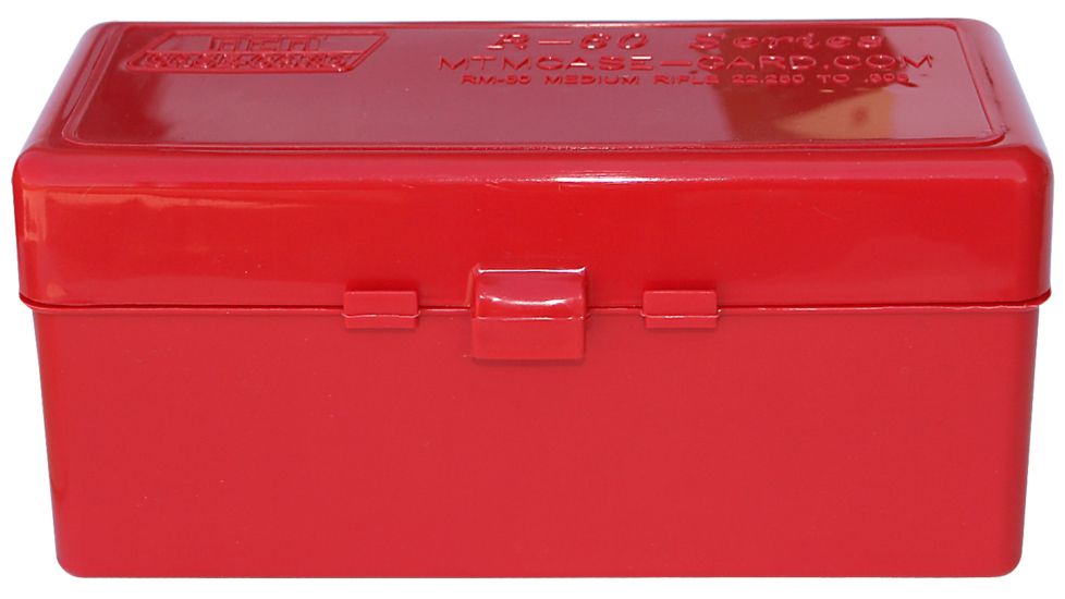 MTM Case-Gard 60 .22-250 to .308 Winchester Red