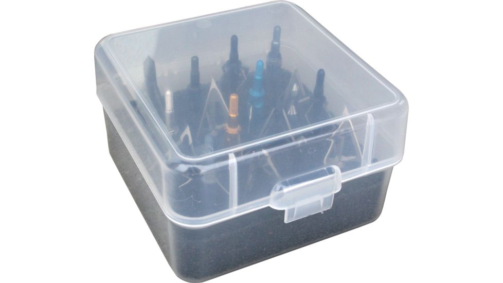 MTM Clear Broadhead Box Holds 16