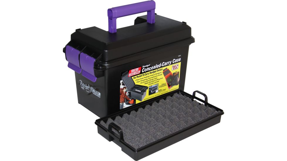 MTM Handgun Conceal Carry Case, Purple, large HCC-25