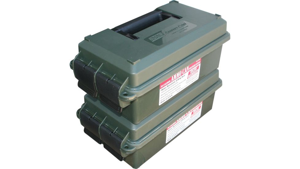 MTM Military Style Ammo Can, .30 Caliber, Forest Green