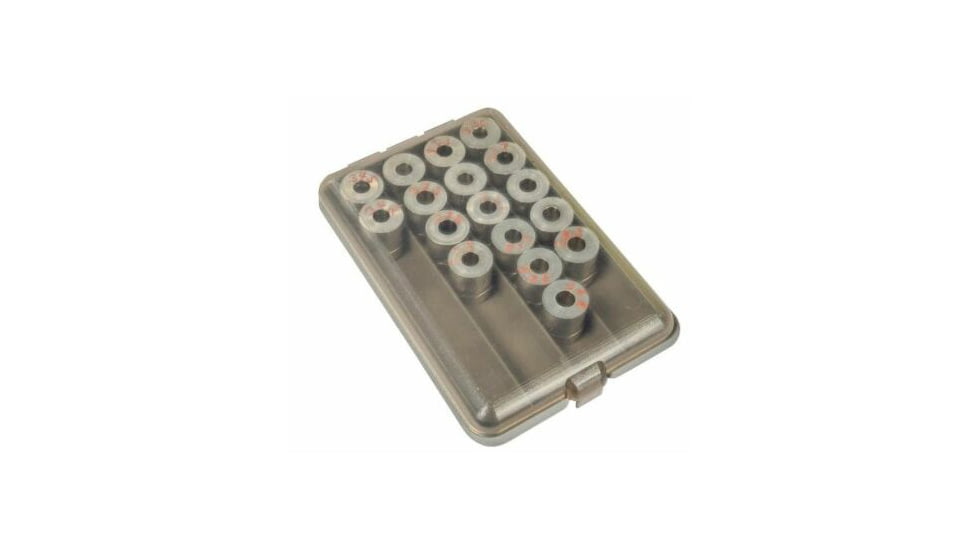 MTM Powder and Shot Bushing Box, Clear, PSBB