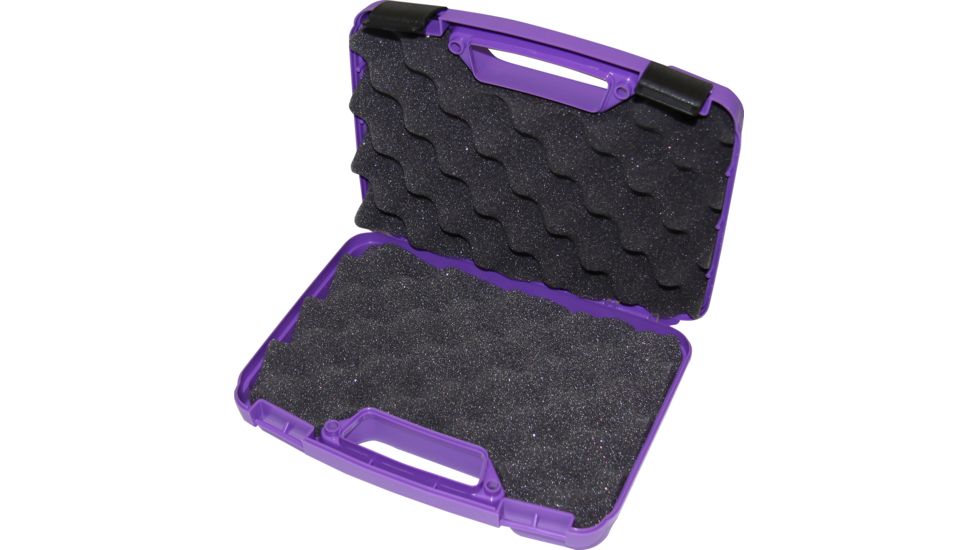 MTM Single Pistol Handgun Case Single up to 4in Revolver, Purple, small 805-25