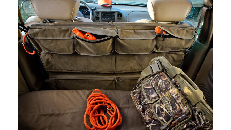 Mud River Back of Truck Seat Organizer, 49x27in, Brown 18500