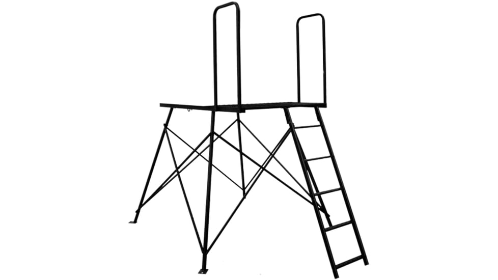 Muddy Deluxe 5ft Tower Hunting Blind, Black, MUD-BBT200