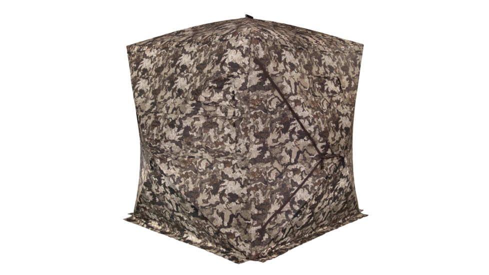 Muddy Executioner 350 / 4 Man Pop-Up Blind / 90 X 90 Shooting Width / 80 Center Height, Camo, MUD-EXC350