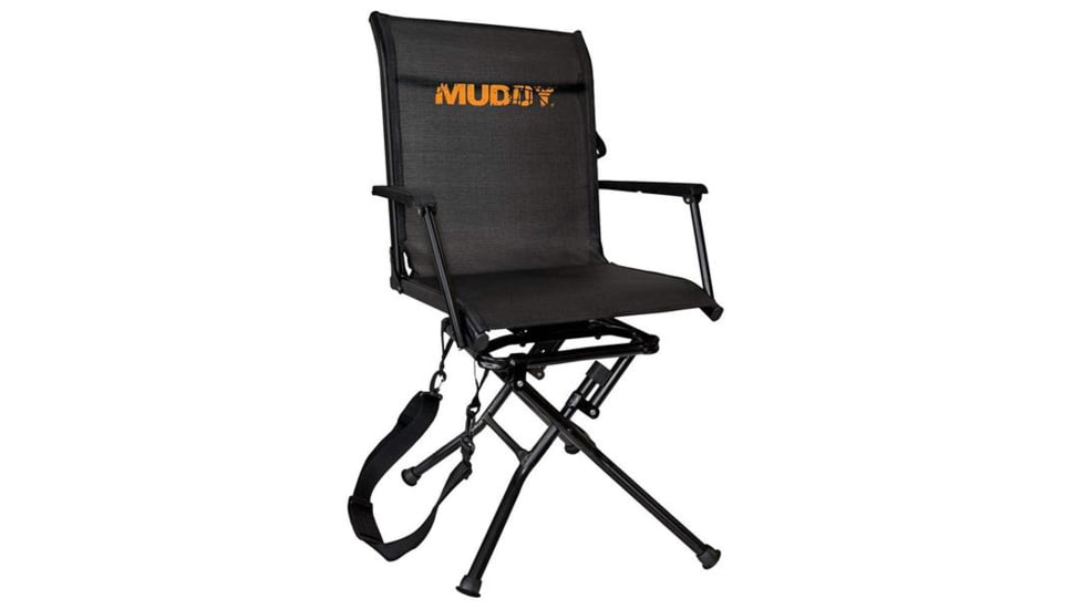 Muddy Muddy Outdoors Swivel-Ease Ground Seat With Adjustable Legs, MUD-MGS400AL