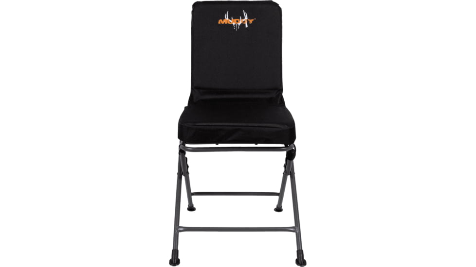 Muddy Padded Swivel Chair, Black, MUD-PSCHR