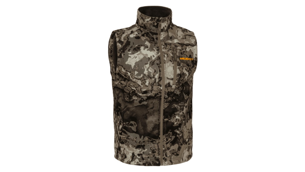 Muddy TRX Softshell Vest - Mens, Veil Canyon Grey, 2X, MUD-WDP-VEST-VCG-2X