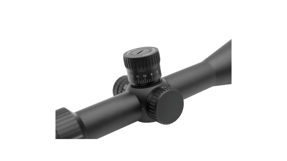 Mueller Optics 6-24x50mm 30mm Tube Rifle Scope, Second Focal Plane, Duplex Crosshair, Black, MU62450IGR