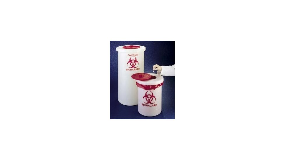 Nalge Nunc Biohazardous Waste Containers, NALGENE 6370-0005