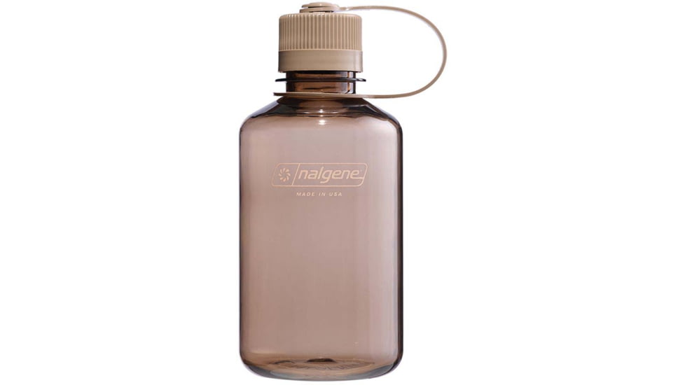 Nalgene Narrow Mouth Bottle, 16oz, Mocha, 16oz, 2021-0816