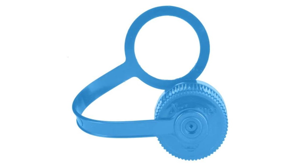 Nalgene Narrow Mouth Loop-Top Lid, Blue, 2570-1038