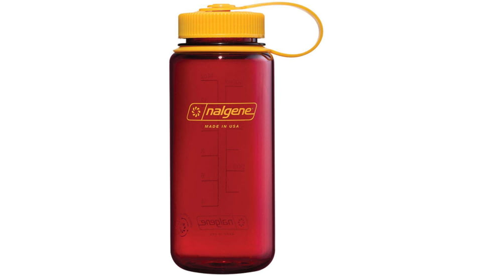 Nalgene Wide Mouth On The Fly Sustain Water Bottle, 16 oz, Laker, 16oz, 2020-4016