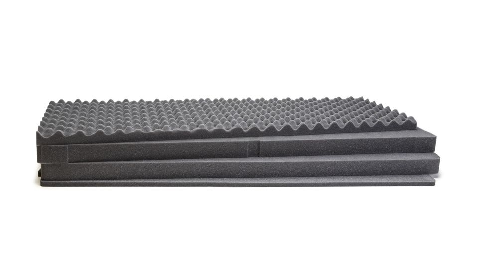 Nanuk 3 part Foam Inserts for 990 Nanuk Hard Case, Black, 1-99000-K