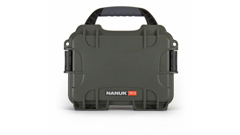 Nanuk 903 Hard Plastic Waterproof Case, Olive, 903S-010OL-0A0