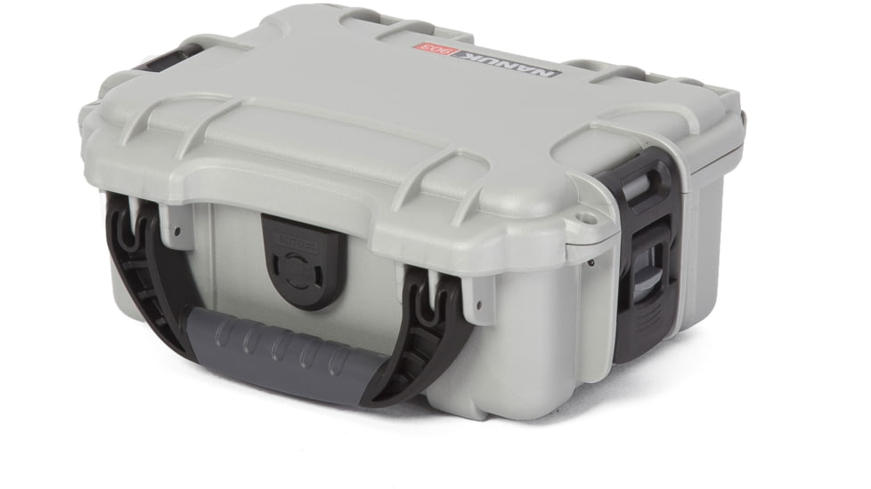Nanuk 903 Hard Plastic Waterproof Case, Silver, 903S-000SV-0A0