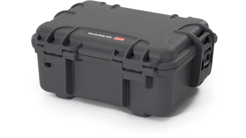Nanuk 904 Protective Hard Case, 10.2in, Waterproof, Graphite, 904S-000GP-0A0