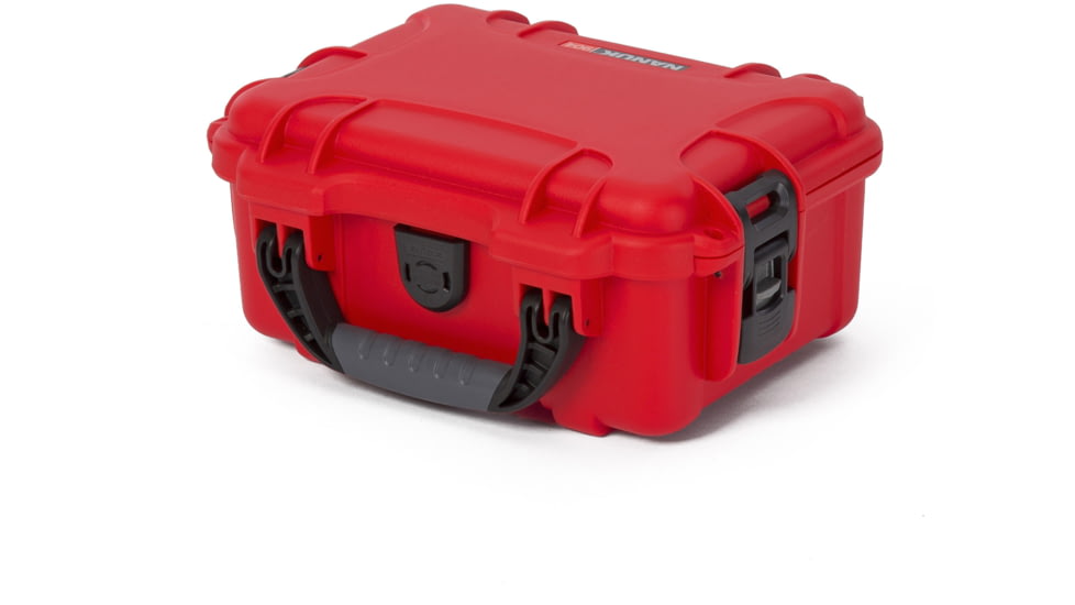 Nanuk 904 Protective Hard Case w/ Cubed Foam, 10.2in, Waterproof, Red, 904S-010RD-0A0