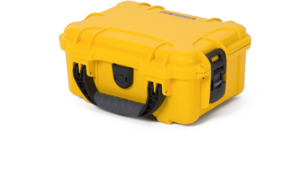 Nanuk 904 Protective Hard Case w/ Cubed Foam, 10.2in, Waterproof, Yellow, 904S-010YL-0A0