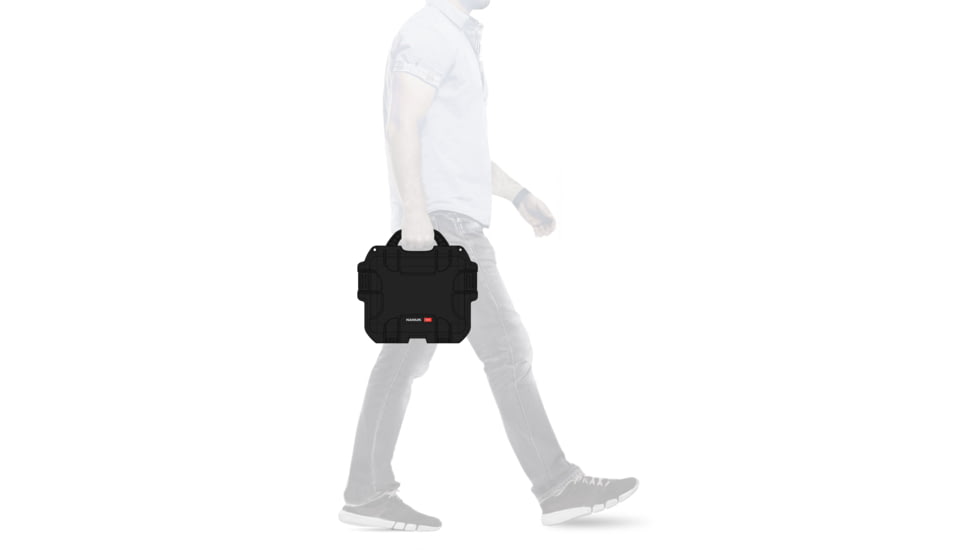 Nanuk 905 Protective Hard Case, 12.5in, Black, 905S-000BK-0A0