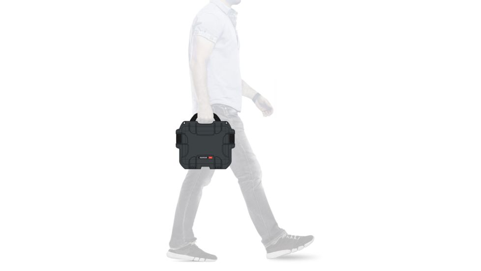 Nanuk 905 Protective Hard Case, 12.5in, Graphite, 905S-000GP-0A0