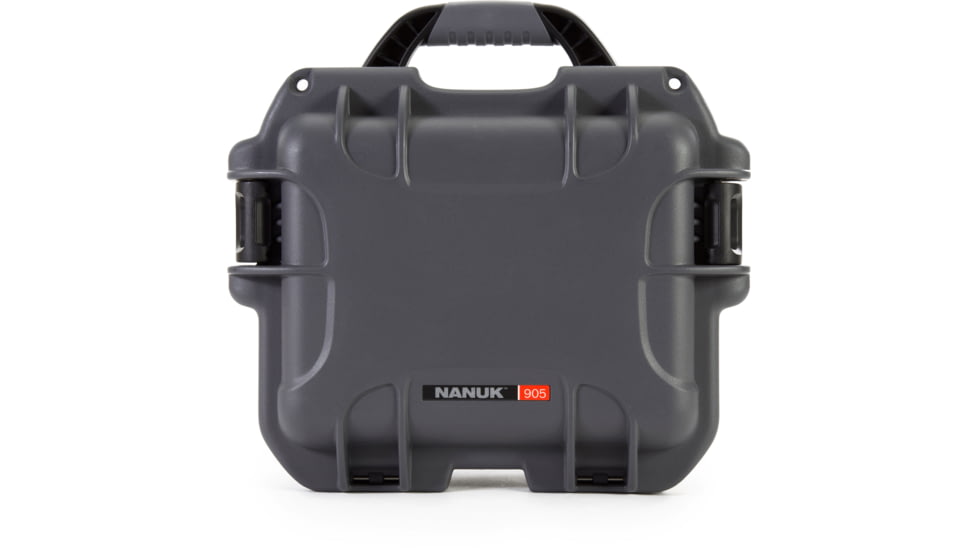 Nanuk 905 Protective Hard Case, 12.5in, Graphite, 905S-000GP-0A0