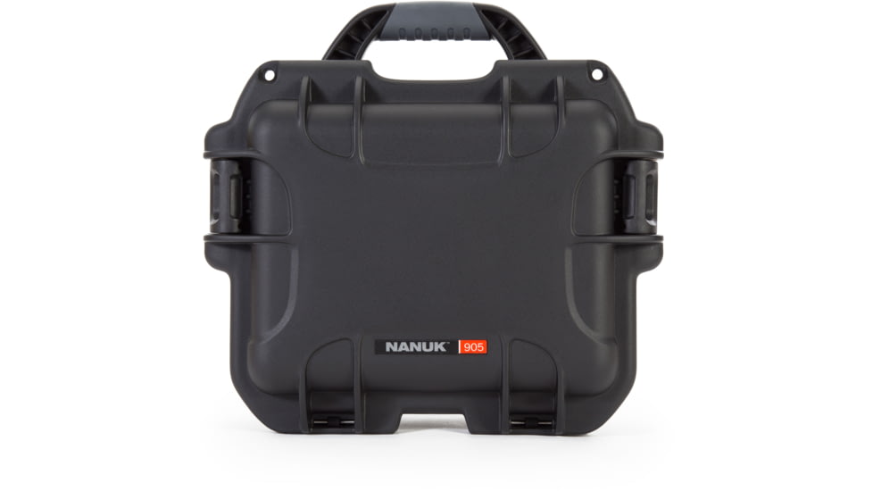 Nanuk 905 Water/Crush Proof Case w/Foam, Black, 905S-010BK-0A0