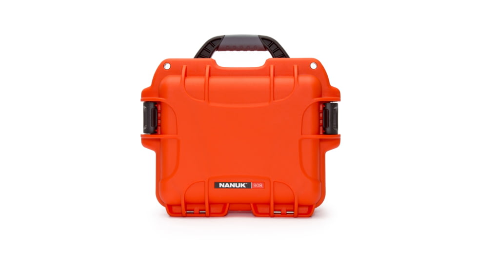 Nanuk 908 Case with Foam, Orange, Small, 908S-010OR-0A0