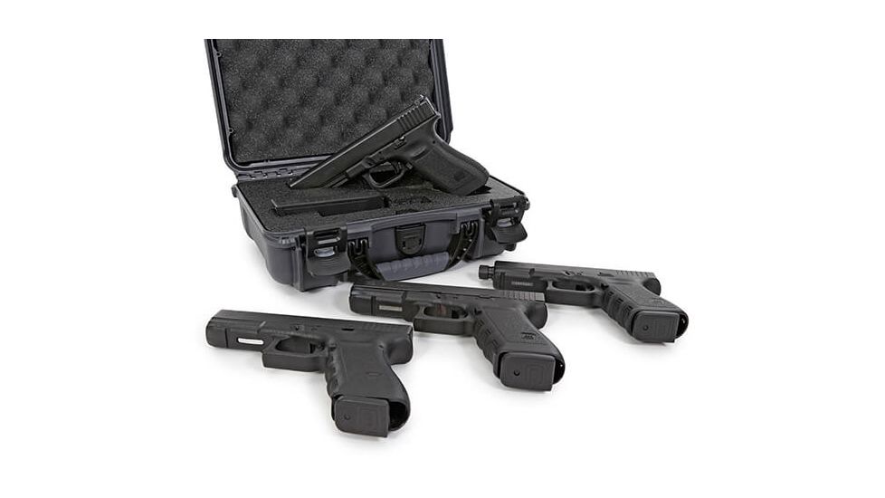Nanuk 909 Case with Foam for Glock, 12.64in, Black, Small, 909S-080BK-0J0-17333