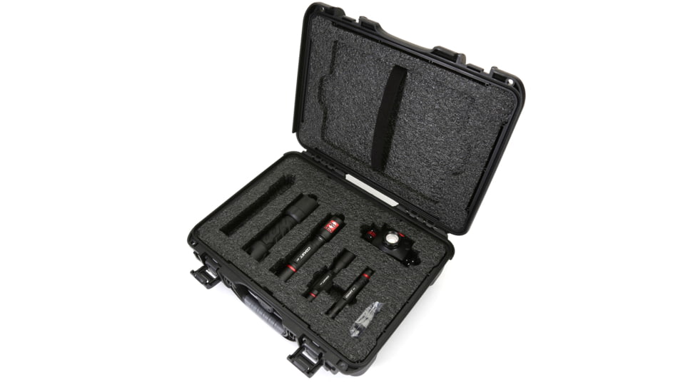 Nanuk 910 Protective Hard Case, 14.3in, Waterproof, w/ Foam, Black, 910S-010BK-0A0