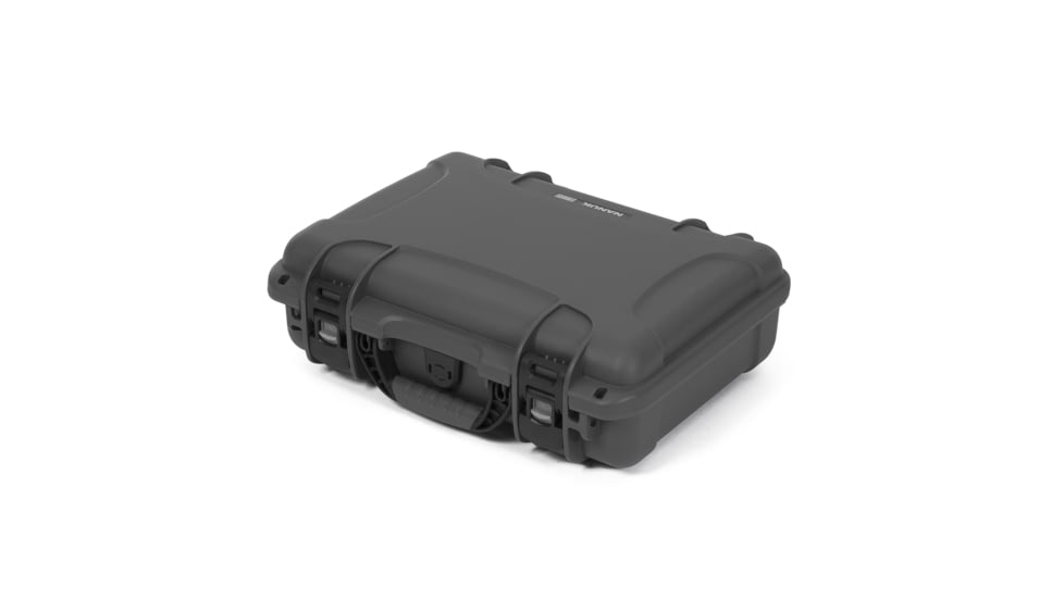 Nanuk 910 Protective Hard Case, 14.3in, Waterproof, w/ Foam, Graphite, 910S-010GP-0A0