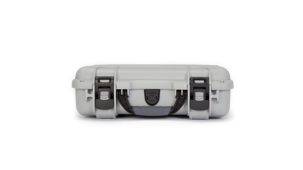 Nanuk 910 Protective Hard Case, 14.3in, Waterproof, Silver, 910S-000SV-0A0