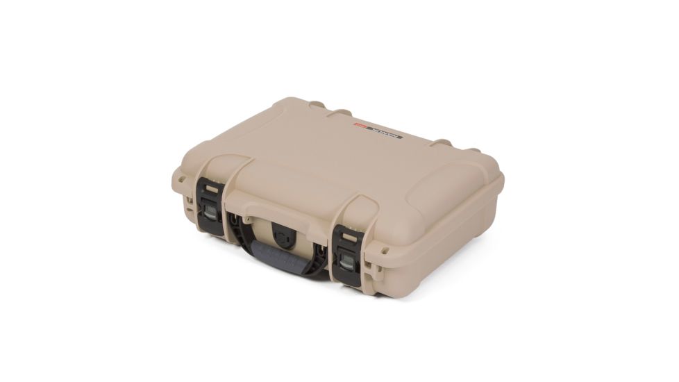 Nanuk 910 Protective Hard Case, 14.3in, Waterproof, Tan, 910S-000TN-0A0