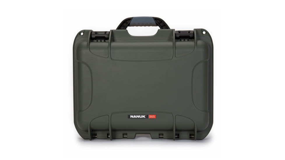 Nanuk 915 Case w/padded divider - Olive, 915S-020OL-0A0