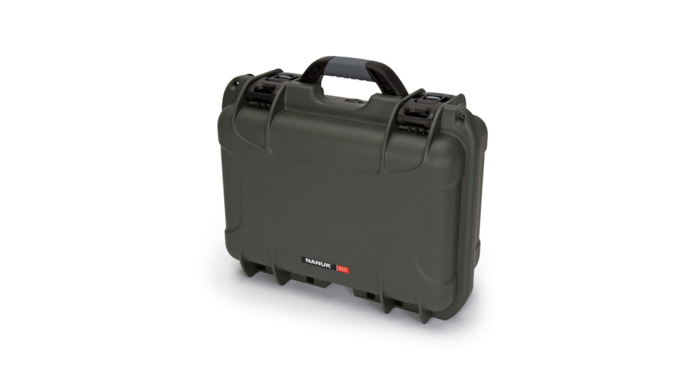 Nanuk 915 Case w/padded divider - Olive, 915S-020OL-0A0