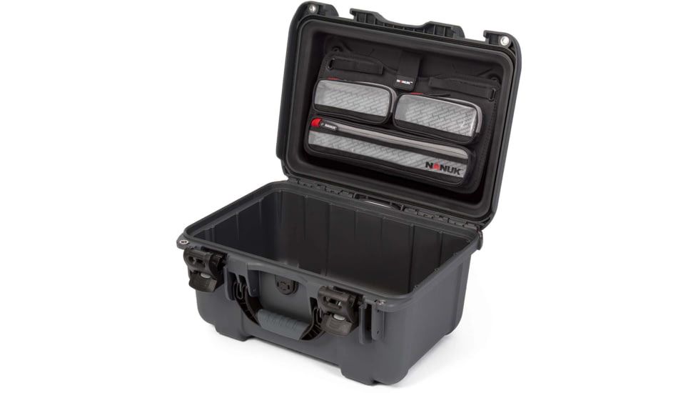Nanuk 918 Lid Organizer, Black, Medium, 50-91801-K