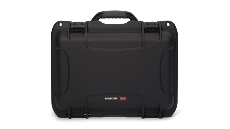 Nanuk 918 Hard Case w/ Padded Divider, Black, 918S-020BK-0A0