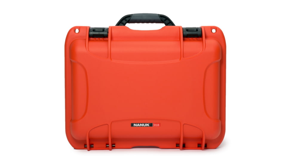 Nanuk 918 Hard Case w/ Padded Divider, Orange, 918S-020OR-0A0