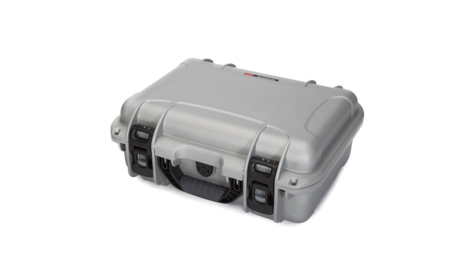 Nanuk 920 Water/Crush Proof Case w/Padded Divider - Silver, 920S-020SV-0A0