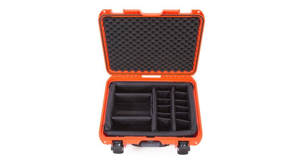 Nanuk 925 Case w/padded divider - Orange, 925S-020OR-0A0
