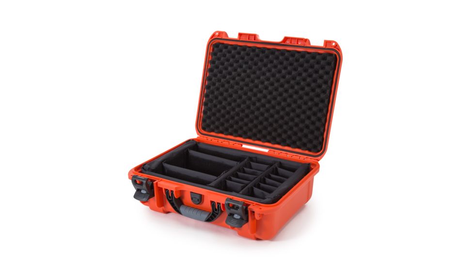Nanuk 925 Case w/padded divider - Orange, 925S-020OR-0A0