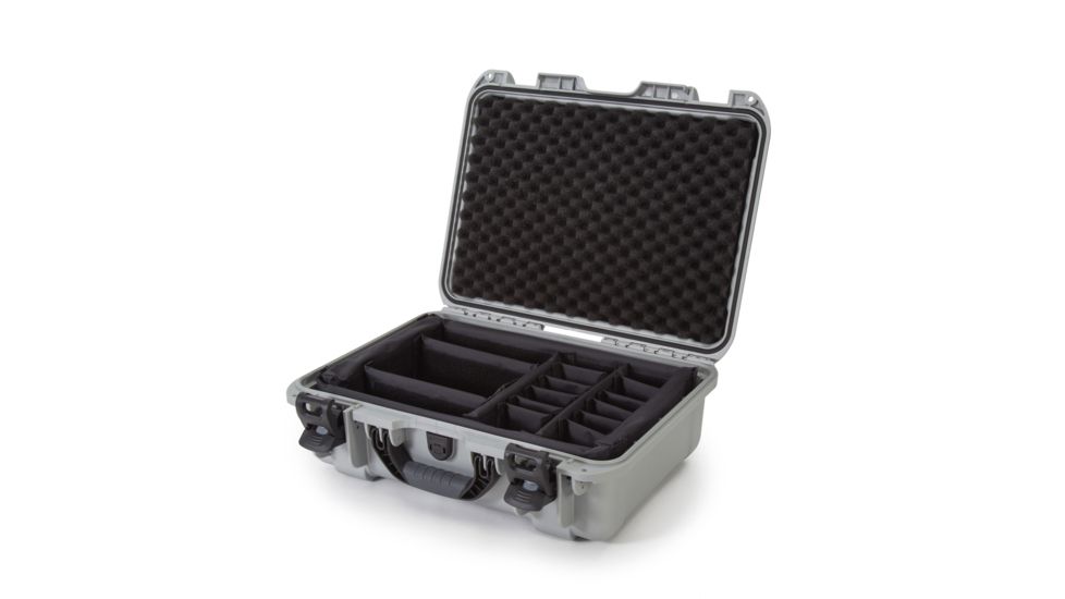 Nanuk 925 Case w/padded divider - Silver, 925S-020SV-0A0