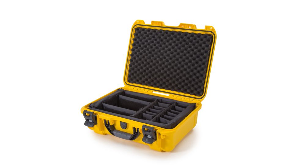 Nanuk 925 Case w/padded divider - Yellow, 925S-020YL-0A0
