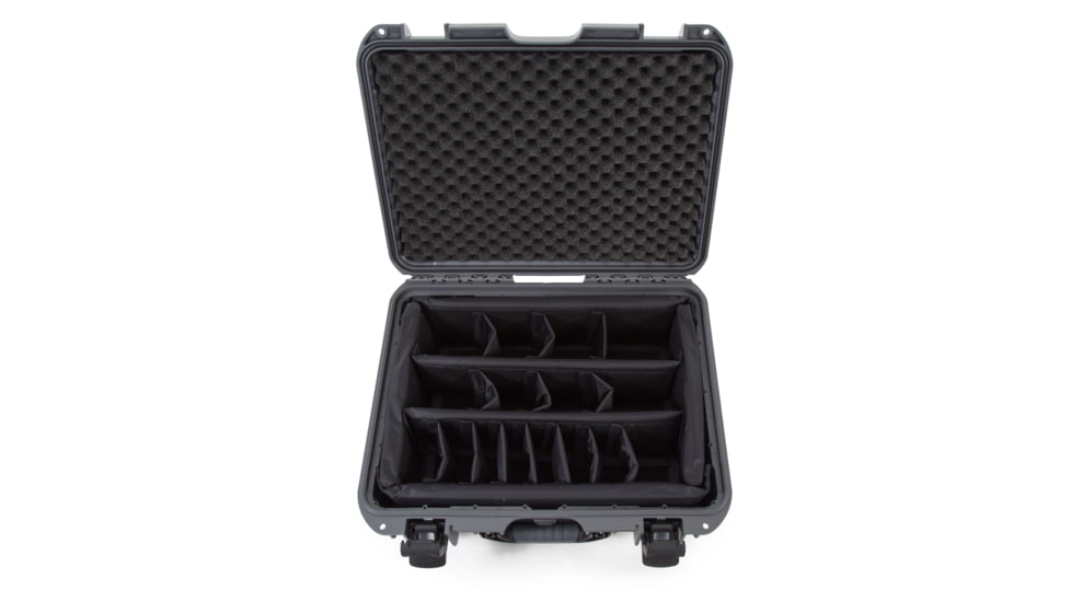 Nanuk 930 Water/Crush Proof Case w/Padded Divider - Graphite, 930S-020GP-0A0