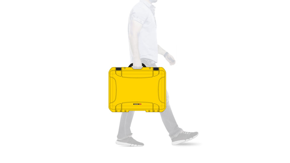 Nanuk 940 Case w/padded divider - Yellow, 940S-020YL-0A0
