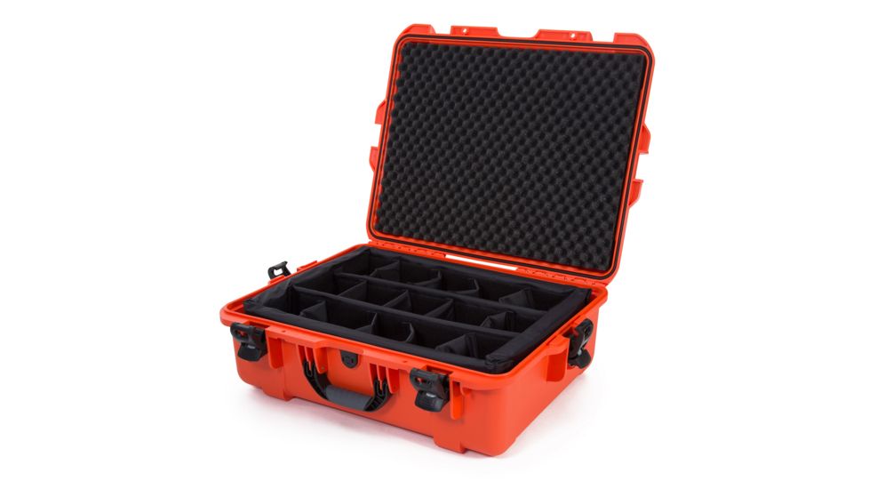 Nanuk 945 Case w/padded divider - Orange, 945S-020OR-0A0