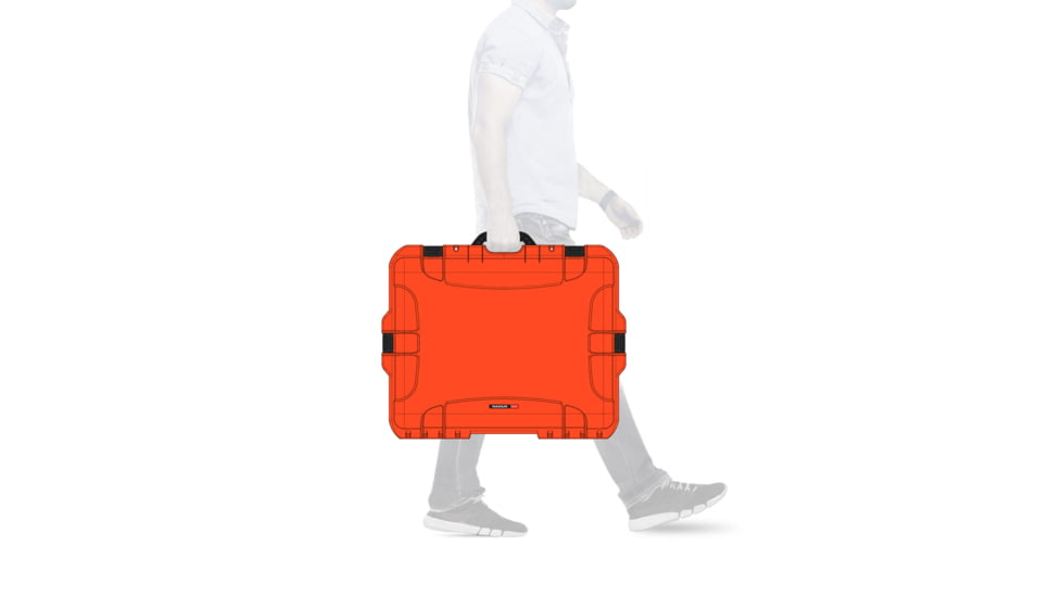 Nanuk 945 Water/Crush Proof Case - Orange, 945S-010OR-0A0
