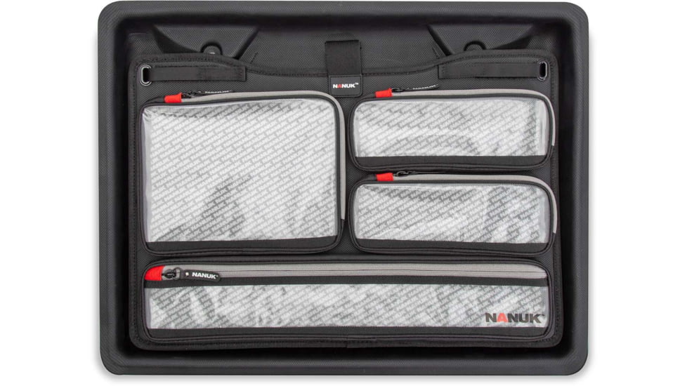 Nanuk 950 Lid Organizer, Black, Large, 50-95001-K