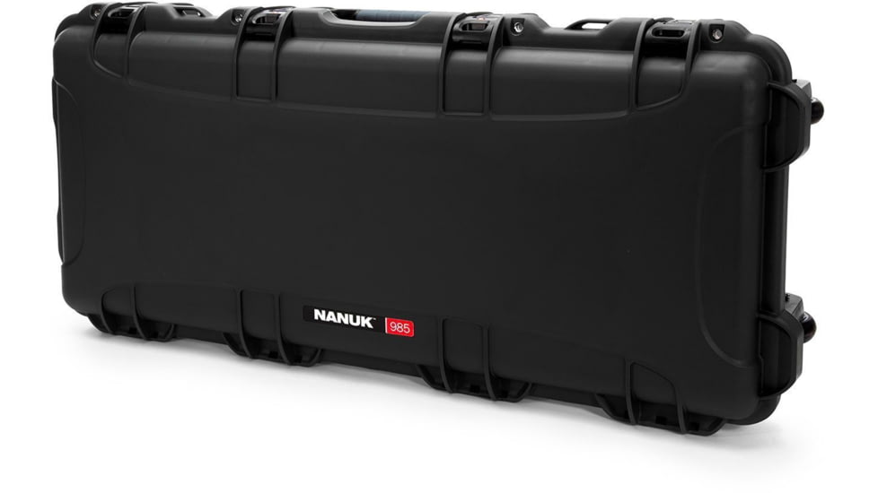 Nanuk 985 Hard Gun Case w/o Foam, 39.7in, Black, 985S-001BK-0A0