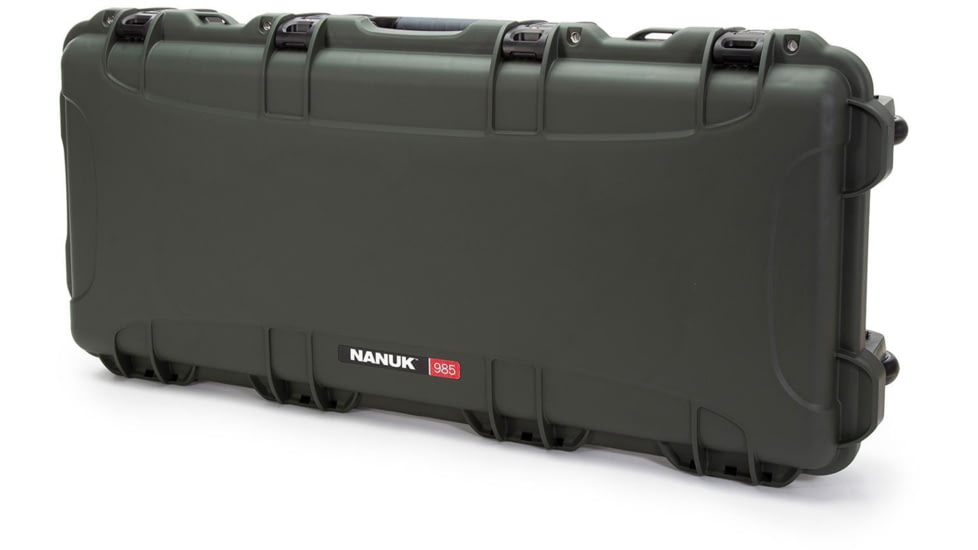 Nanuk 985 Hard Gun Case w/o Foam, 39.7in, Olive, 985S-001OL-0A0